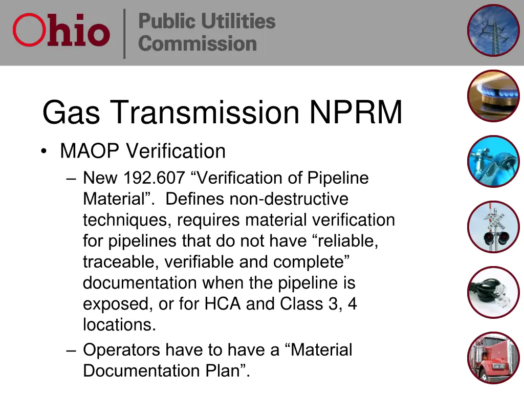 gas transmission nprm maop verification 1