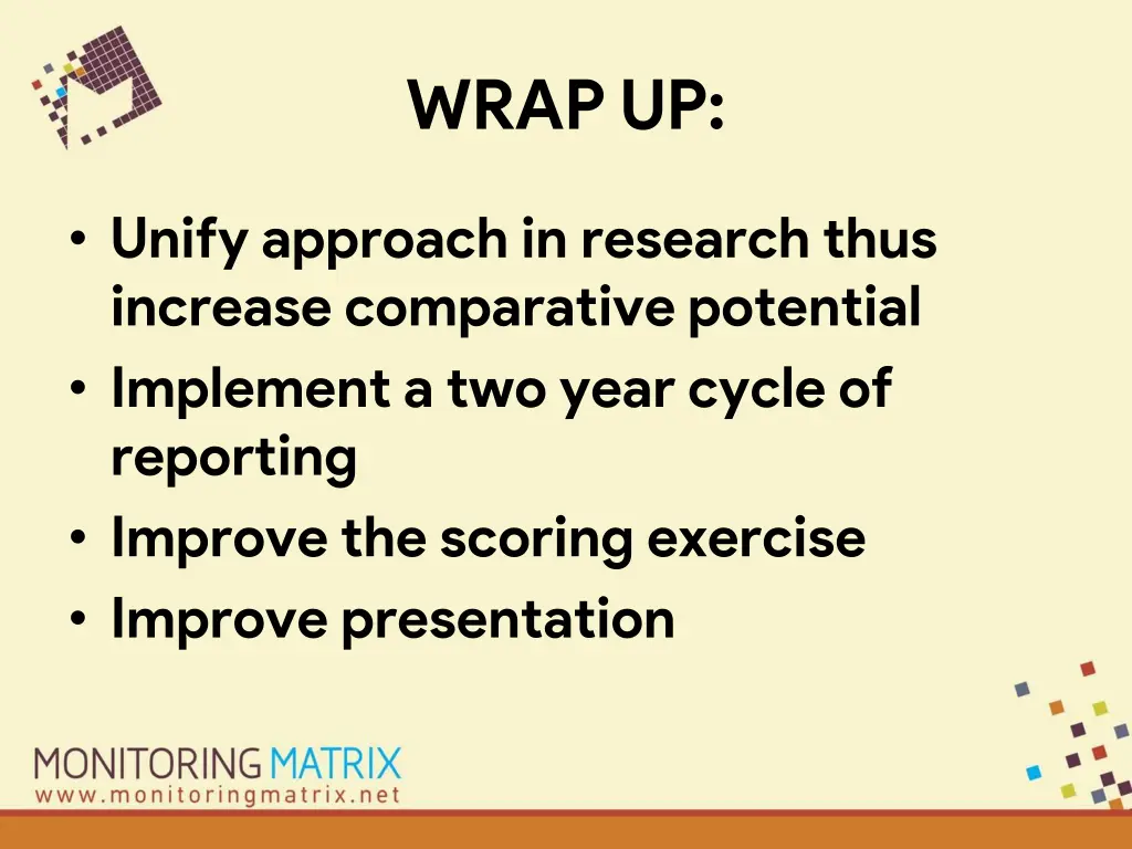 wrap up
