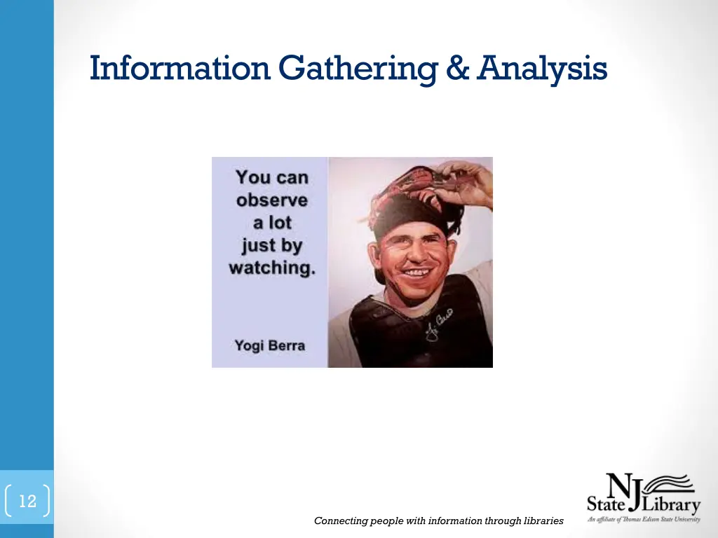 information gathering analysis