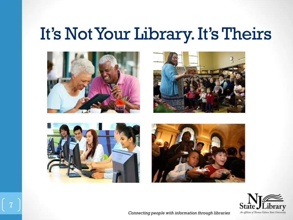 it s not your library it s theirs