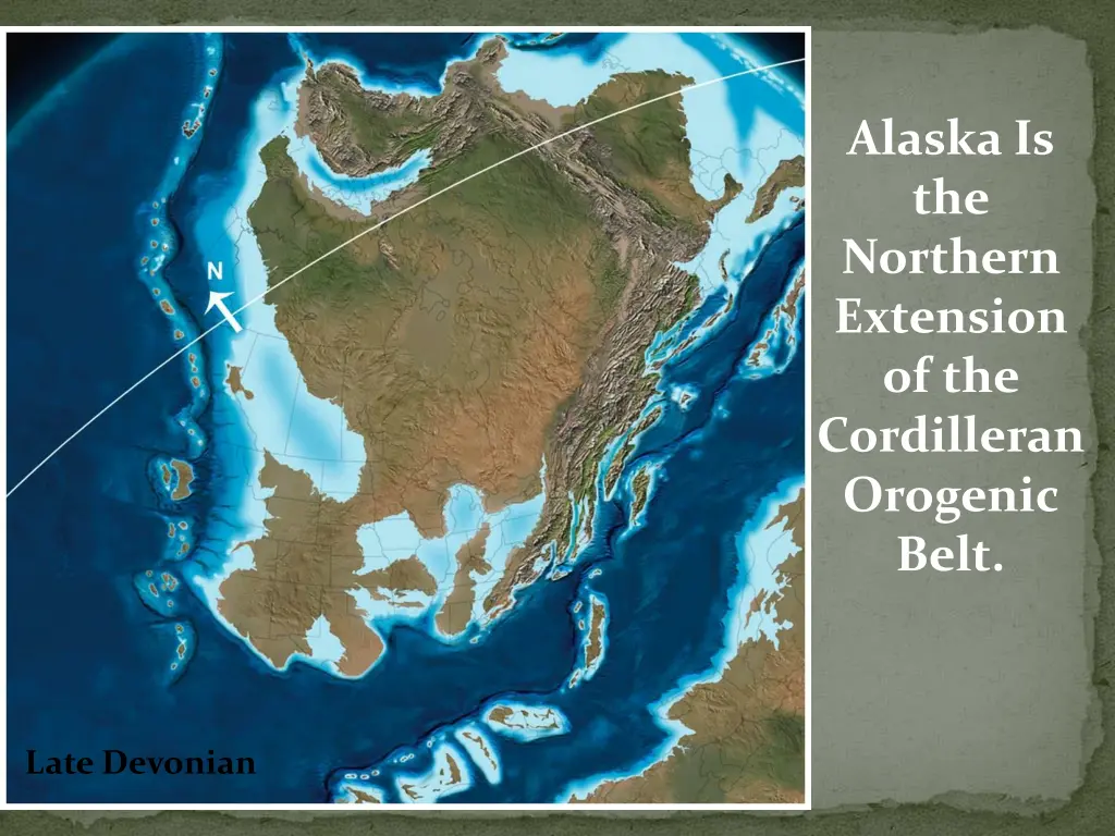 alaska is the northern extension