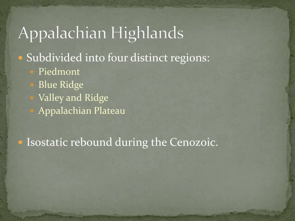 appalachian highlands 1