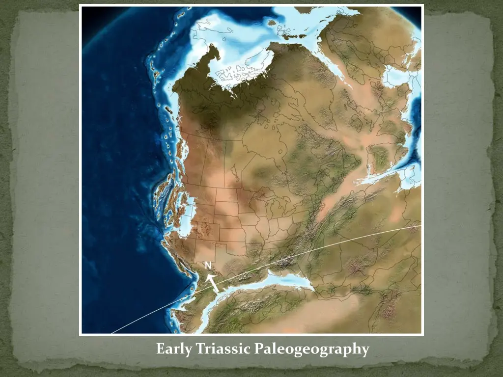 early triassic paleogeography