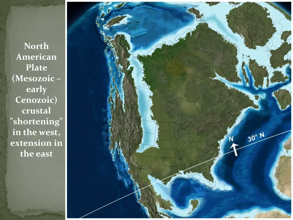 north american plate mesozoic early cenozoic