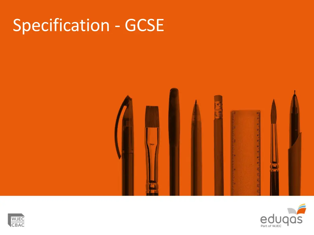 specification gcse