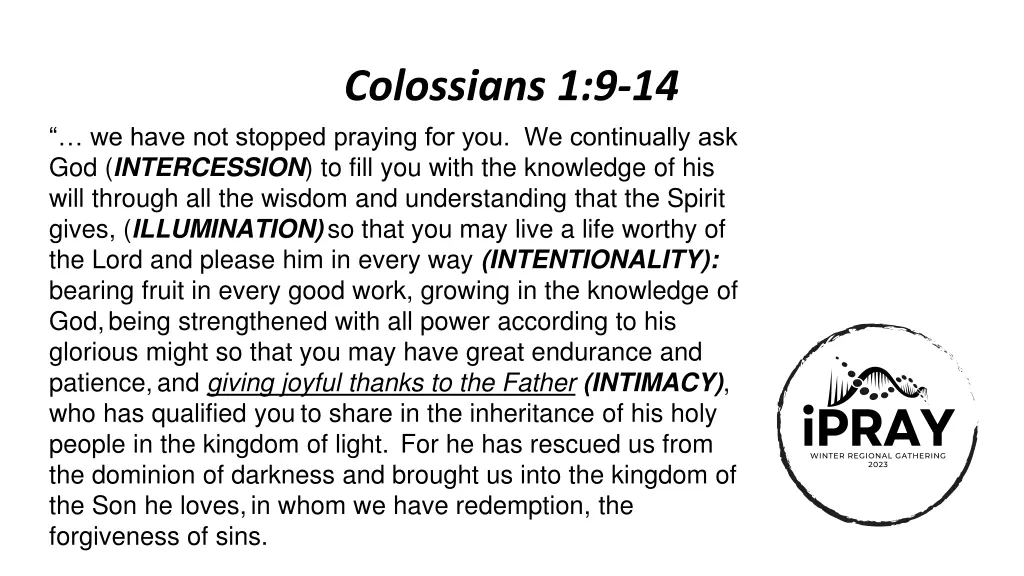 colossians 1 9 14