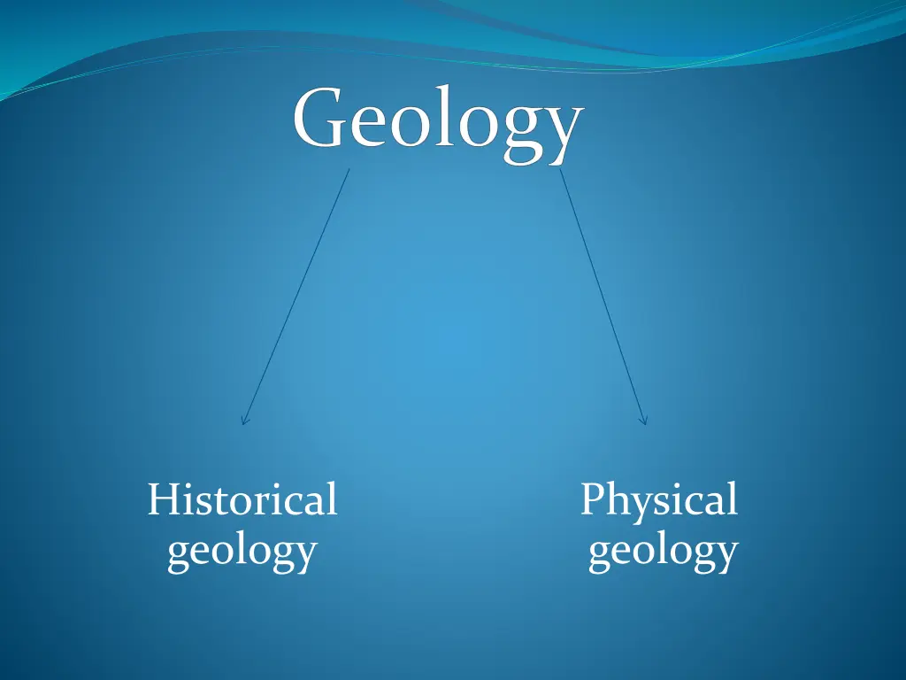 physical geology