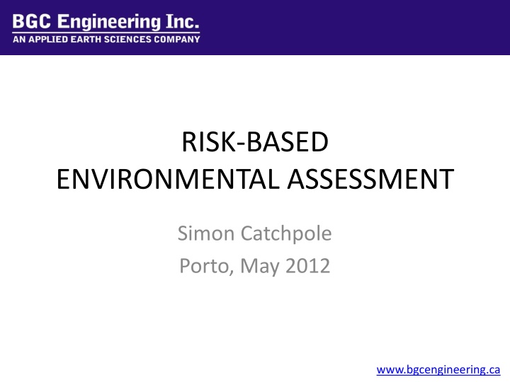 risk based environmental