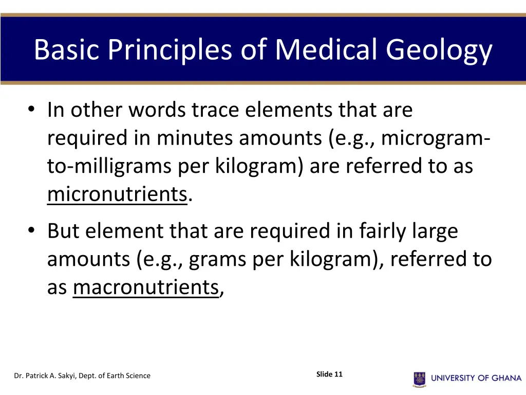 basic principles of medical geology 5