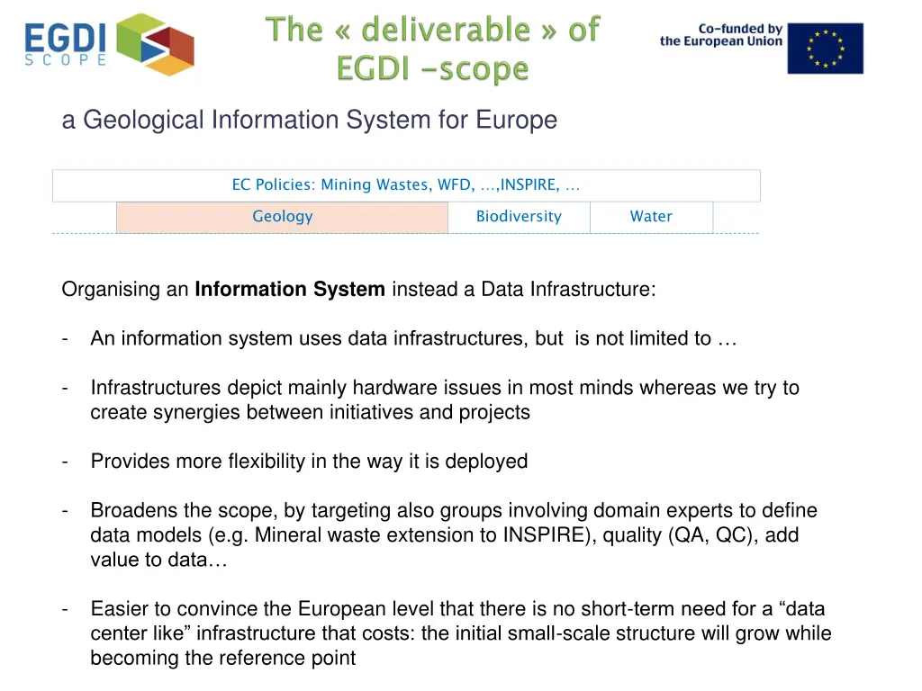 a geological information system for europe 1