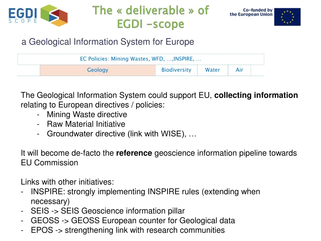 a geological information system for europe 2