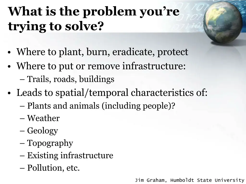 what is the problem you re trying to solve