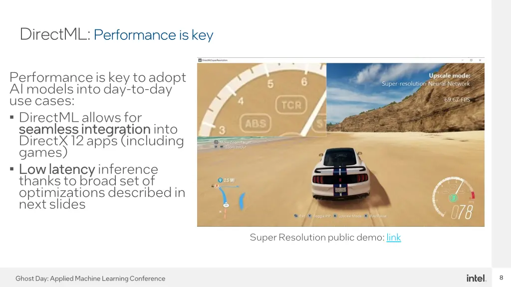 directml performance is key