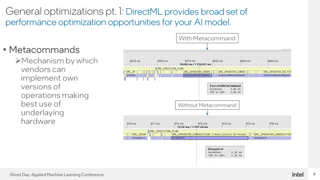 general optimizations pt 1 directml provides