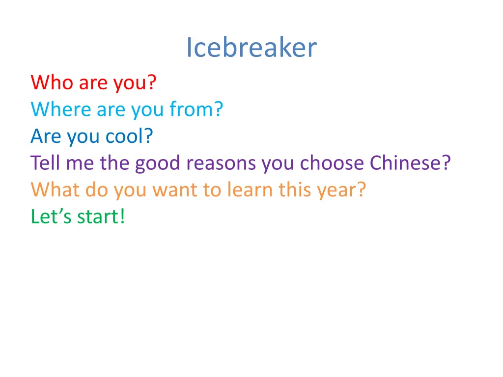 icebreaker