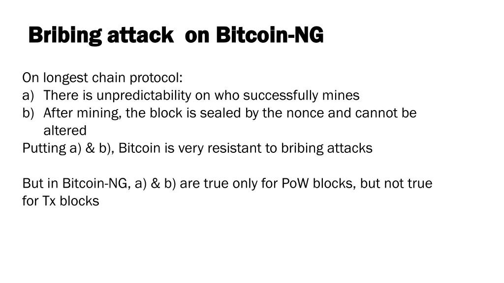 bribing attack on bribing attack on bitcoin