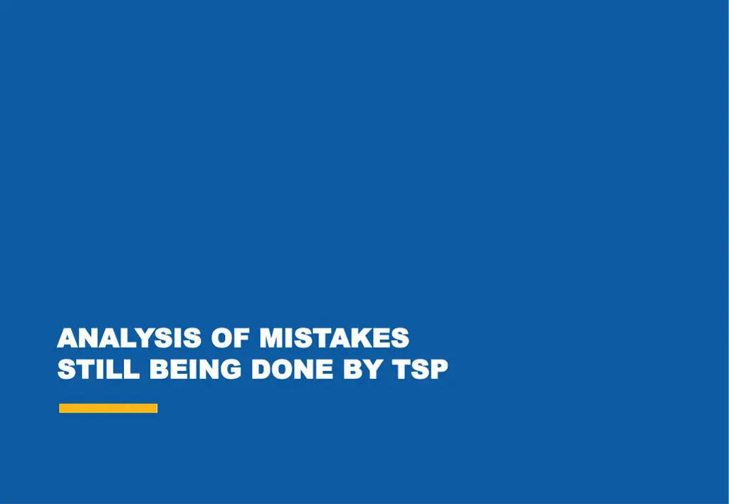 analysis of mistakes analysis of mistakes still