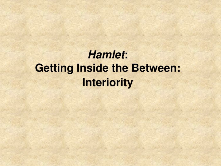 hamlet