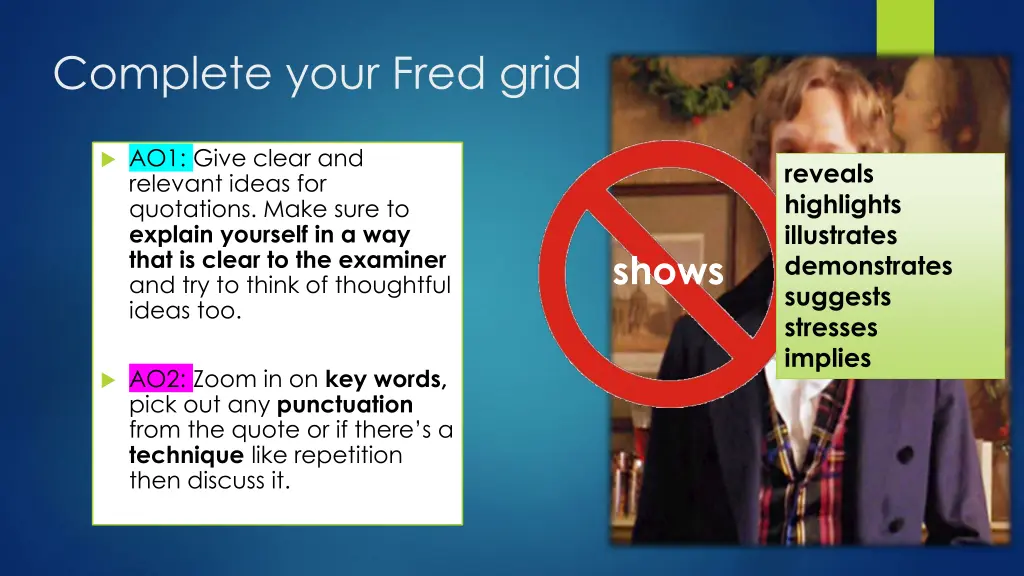 complete your fred grid