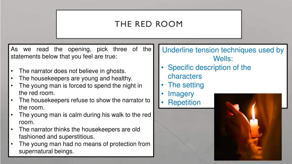 the red room