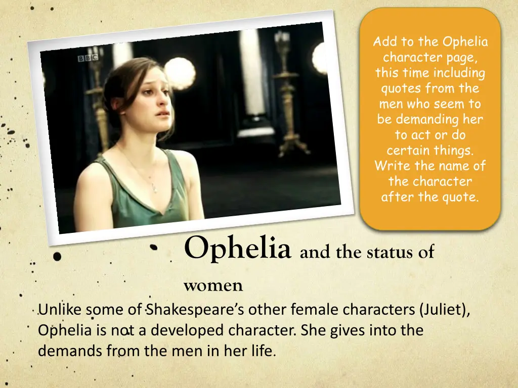 add to the ophelia character page this time