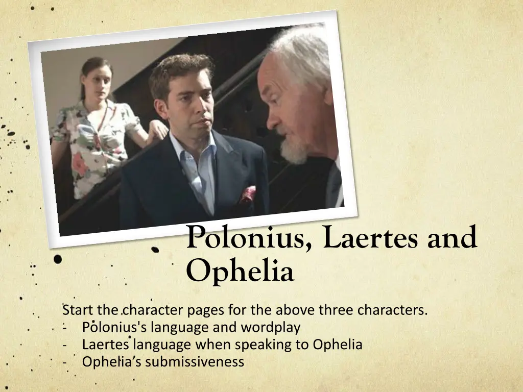 polonius laertes and ophelia