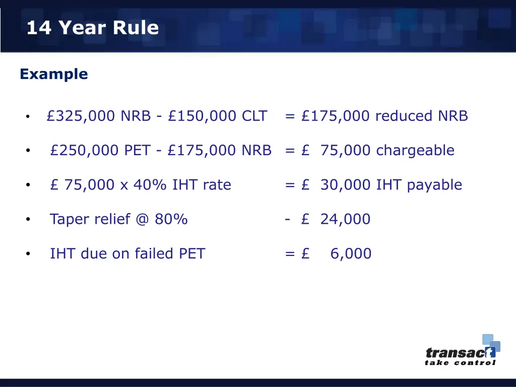 14 year rule