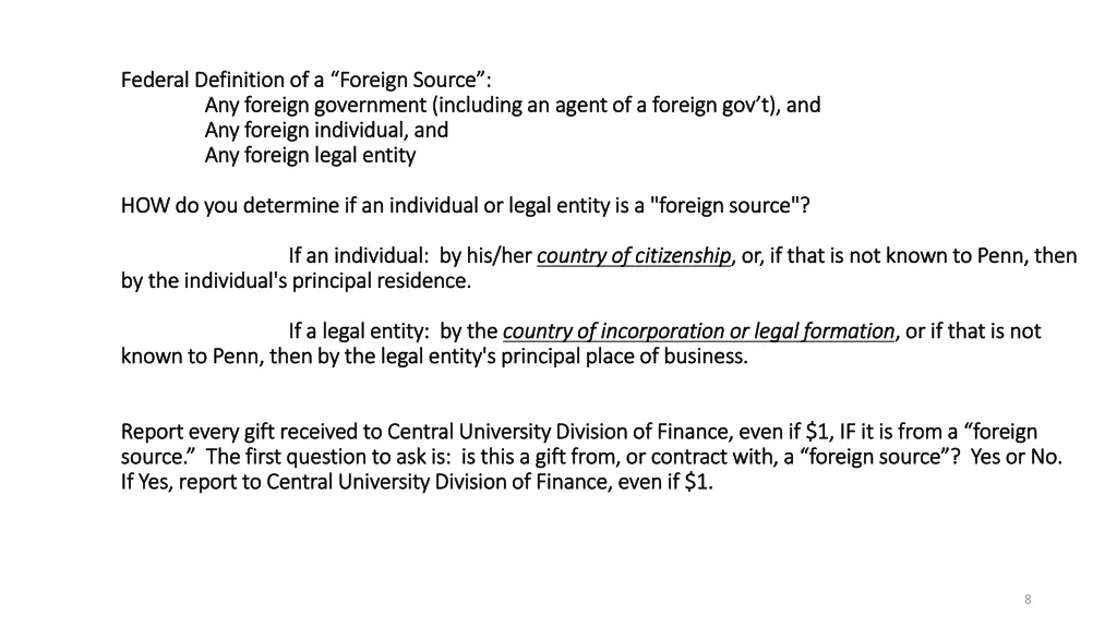 federal definition of a foreign source federal