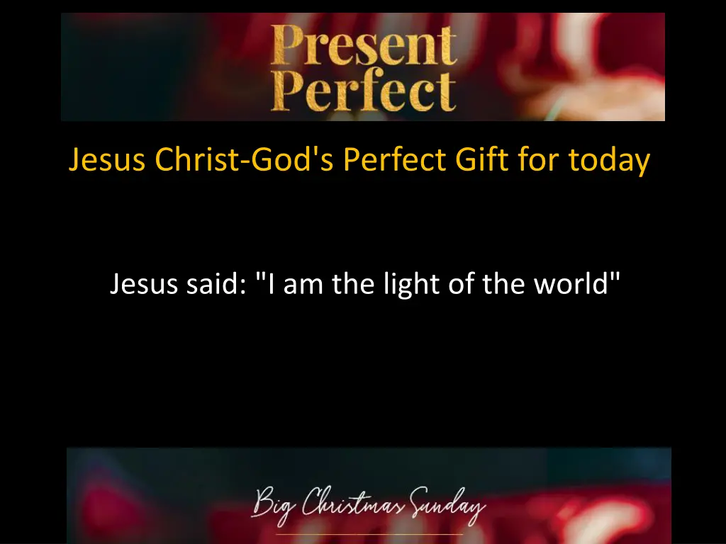 jesus christ god s perfect gift for today 1