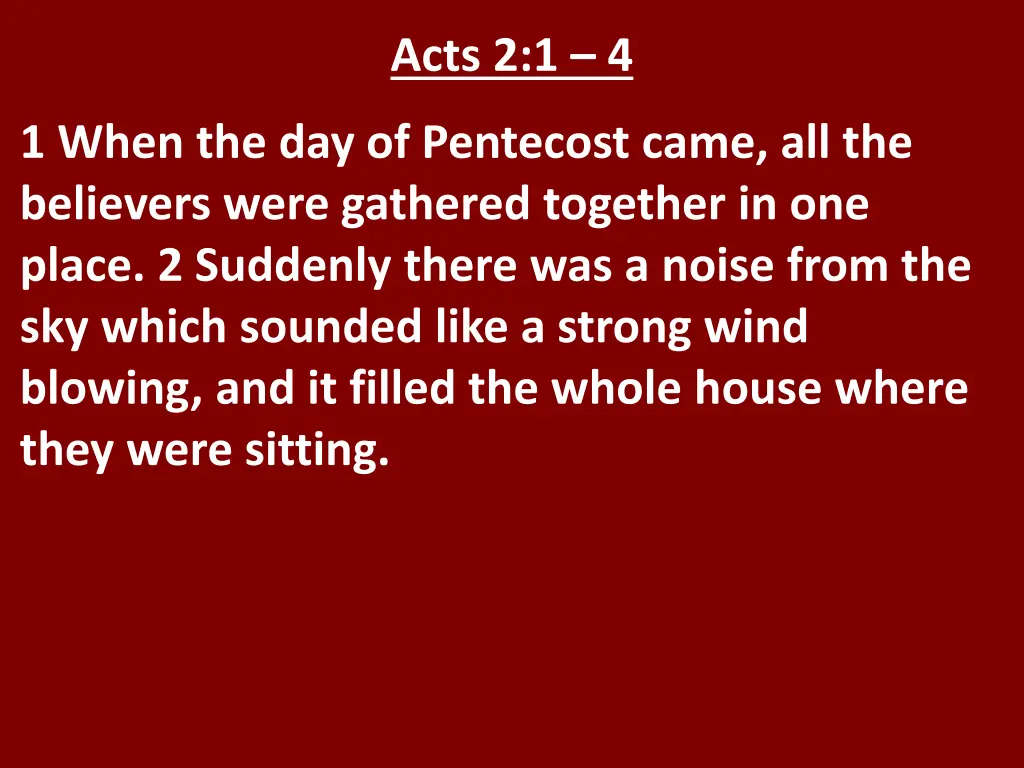 acts 2 1 4