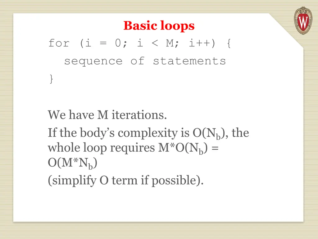 basic loops