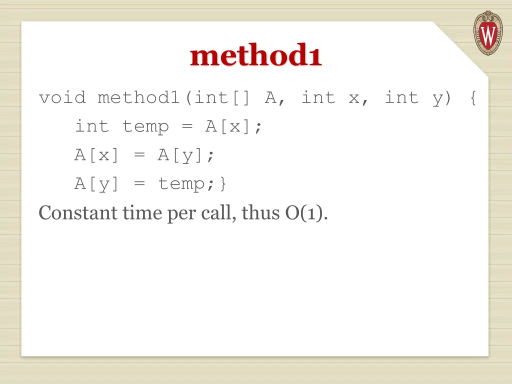 method1