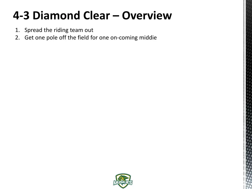 4 3 diamond clear overview