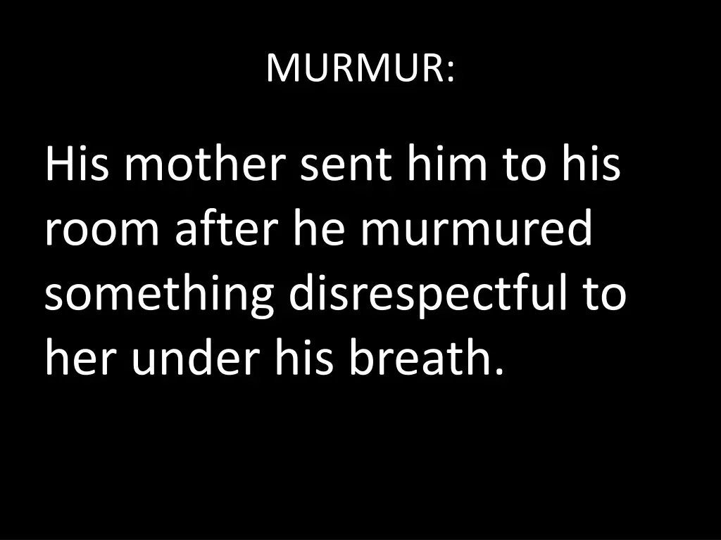 murmur 1