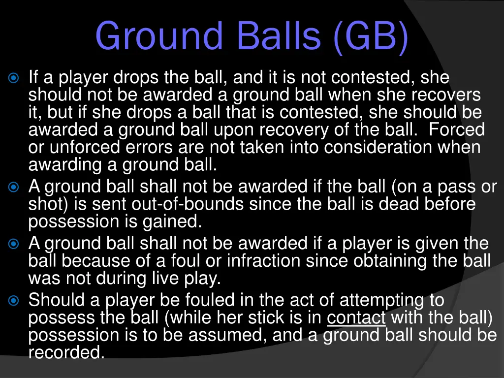 ground balls gb 2