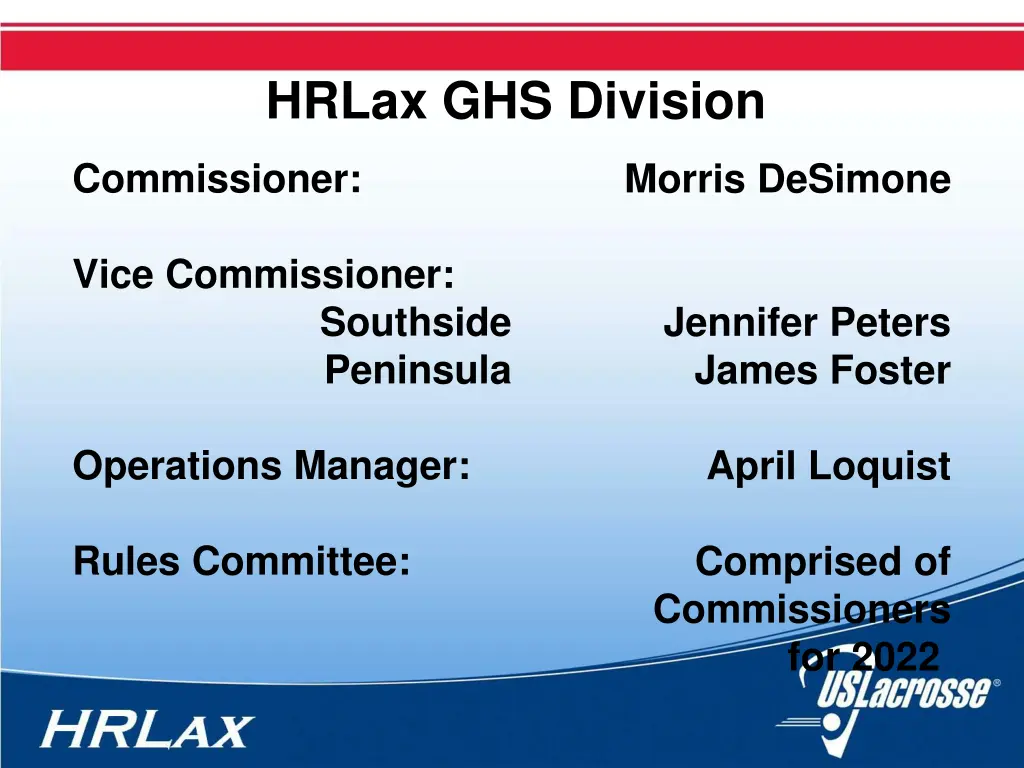 hrlax ghs division