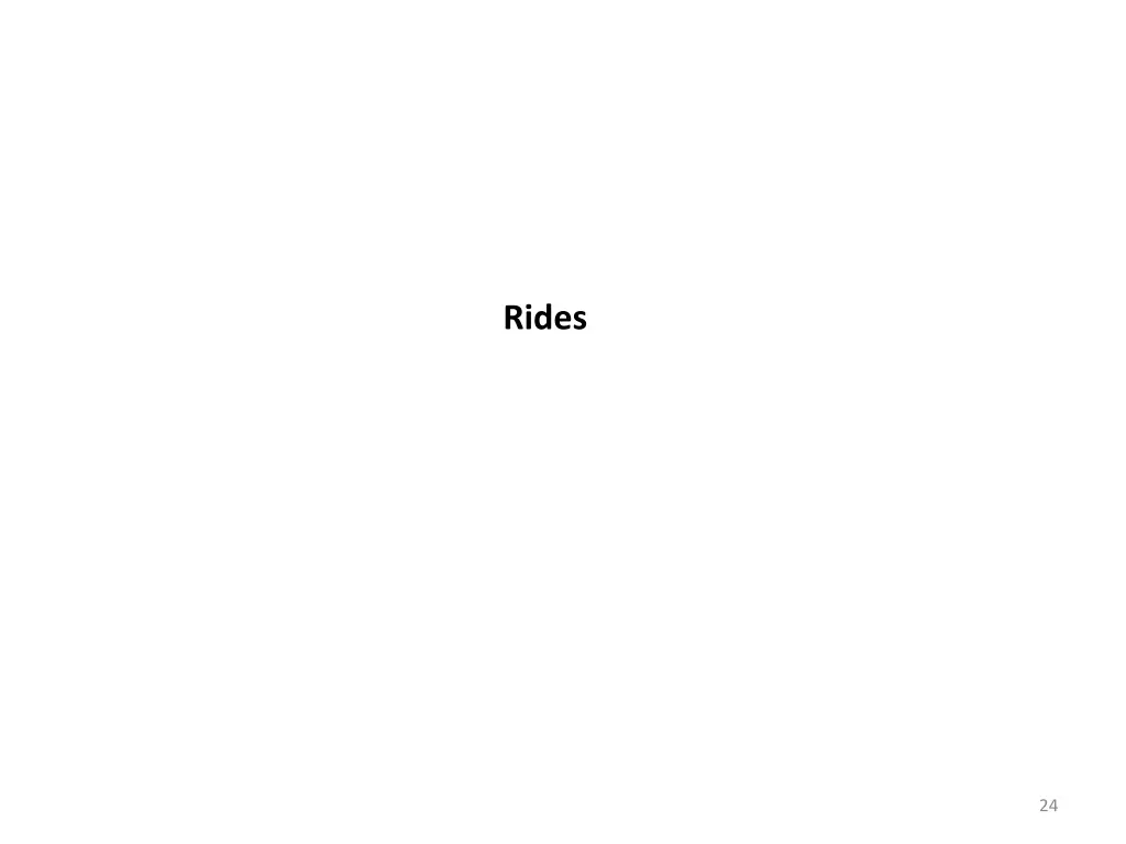 rides