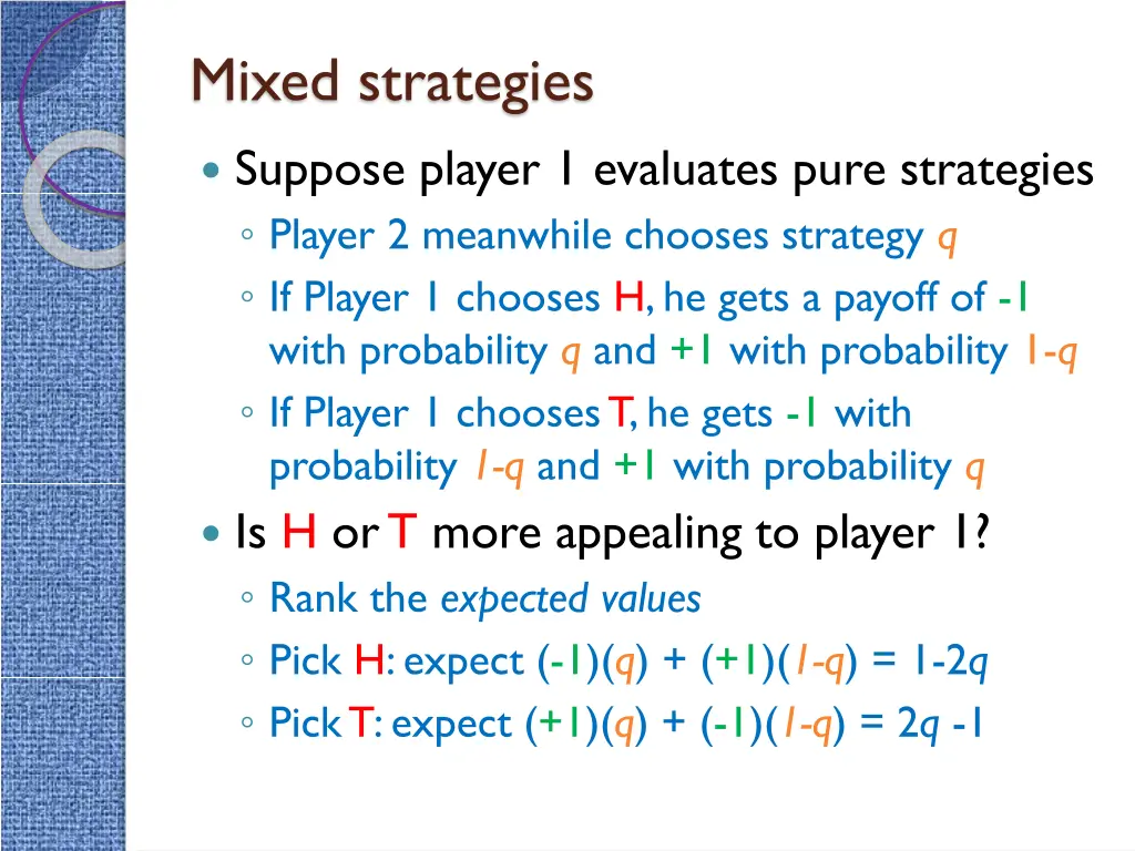 mixed strategies 2