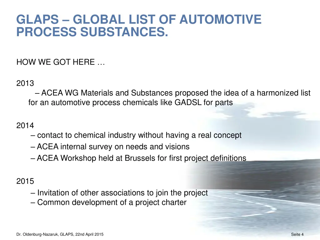 glaps global list of automotive process substances 2