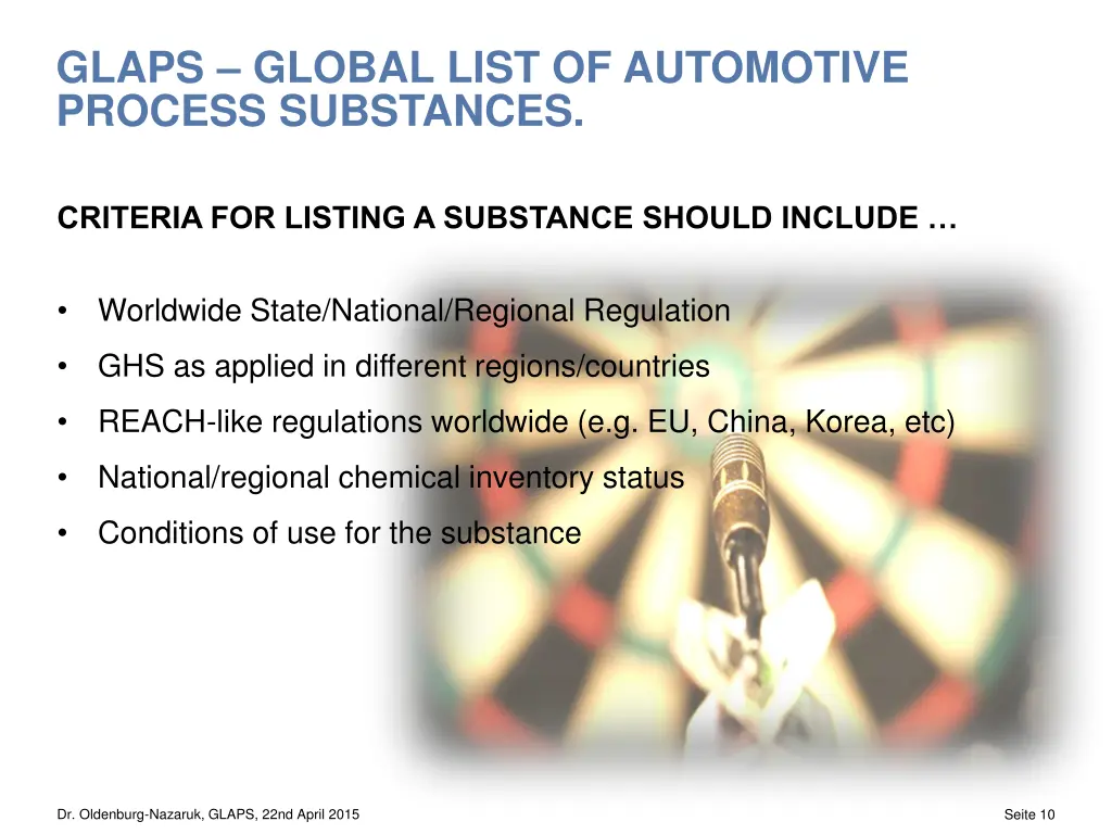 glaps global list of automotive process substances 8