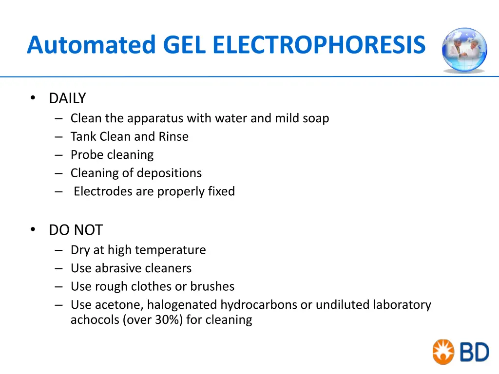 automated gel electrophoresis