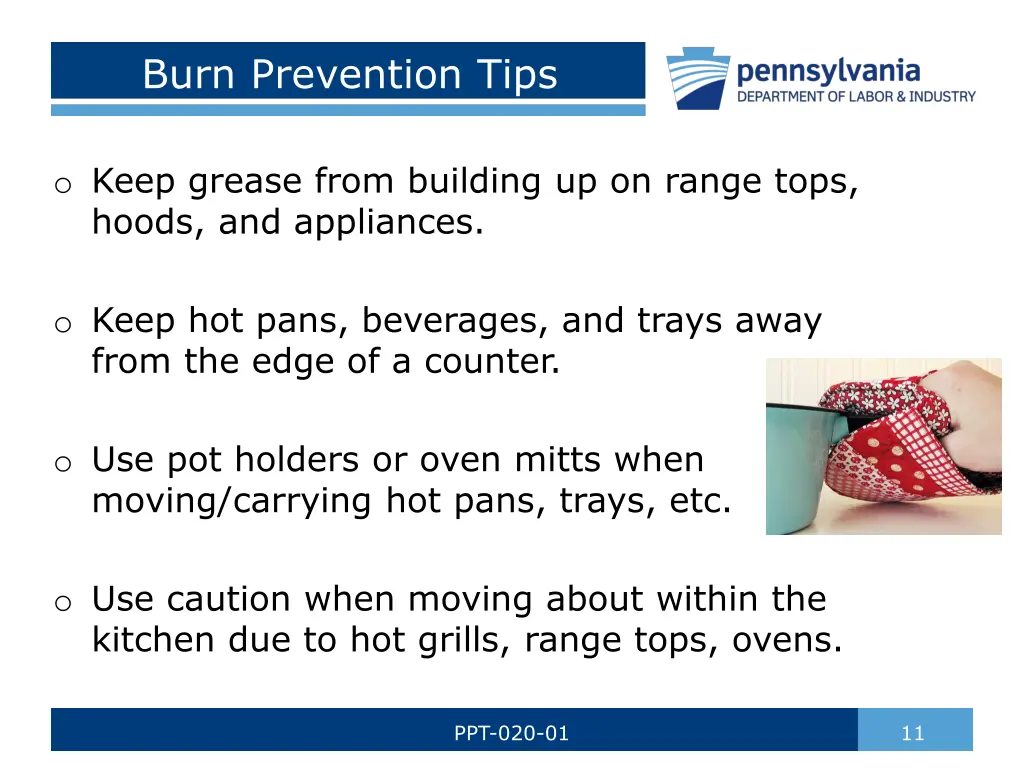 burn prevention tips 3