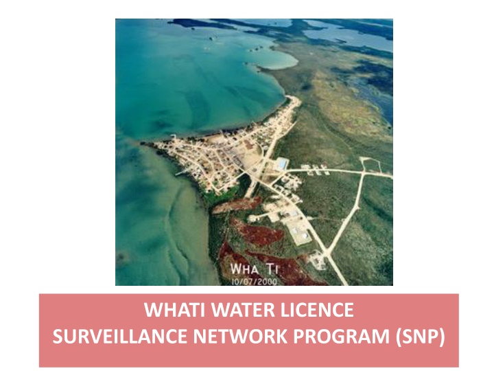 whati water licence surveillance network program