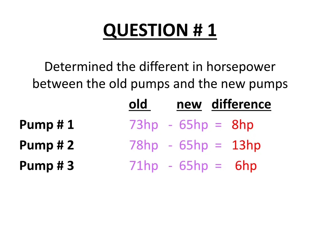 question 1 1