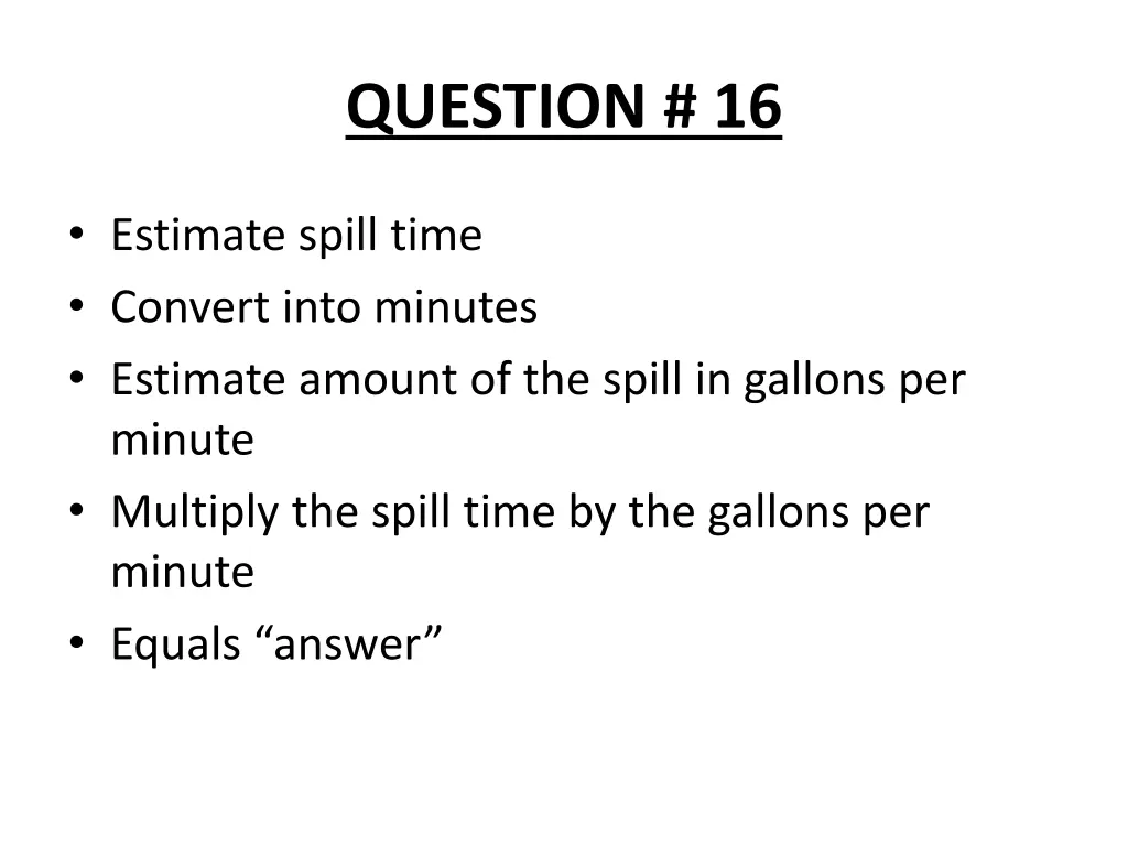 question 16 1