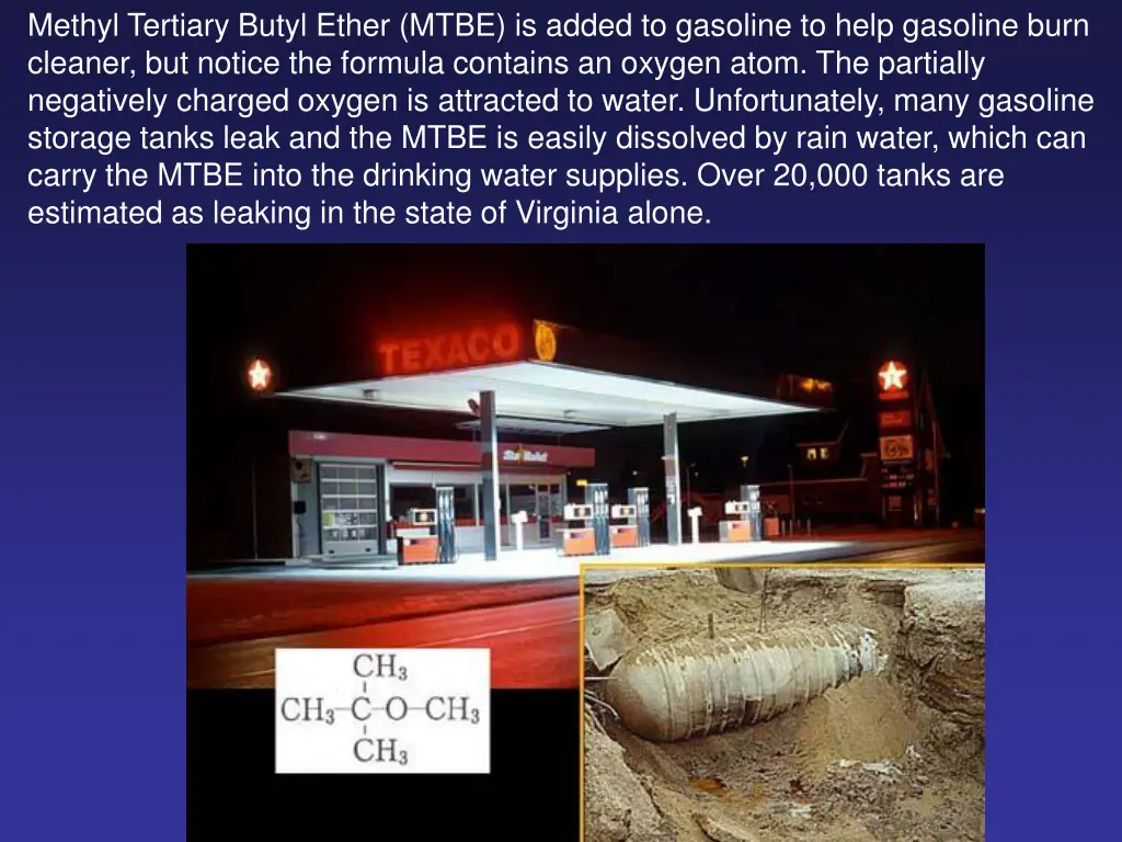 methyl tertiary butyl ether mtbe is added