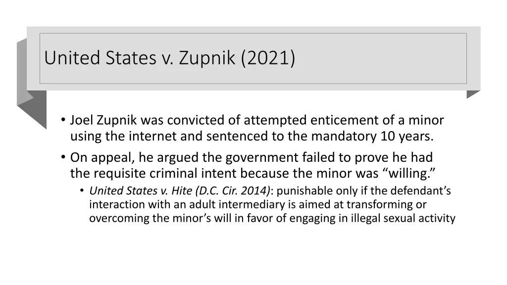 united states v zupnik 2021