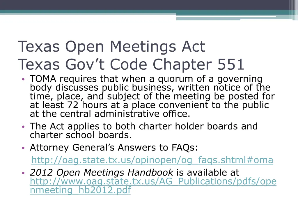 texas open meetings act texas gov t code chapter