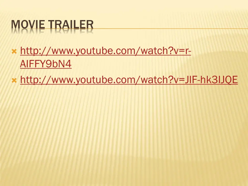 movie trailer