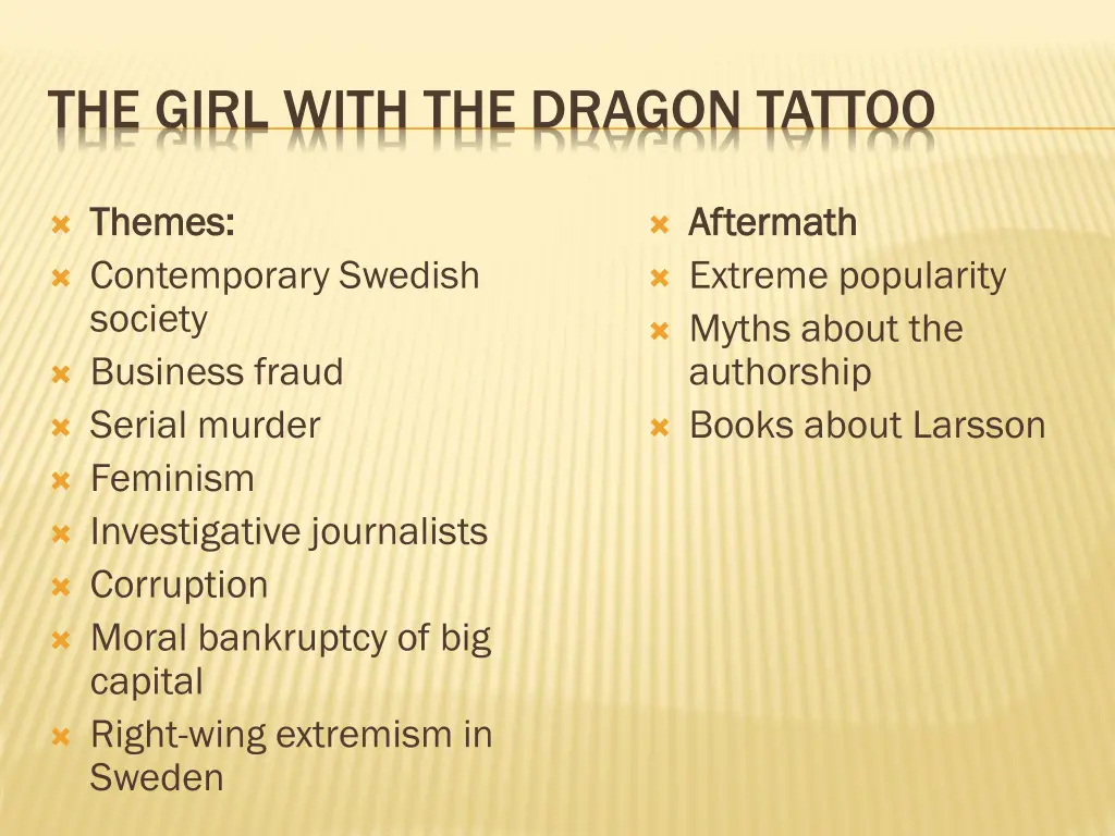 the girl with the dragon tattoo